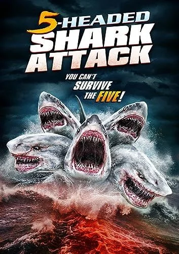 5 Headed Shark Attack (2017) poszter