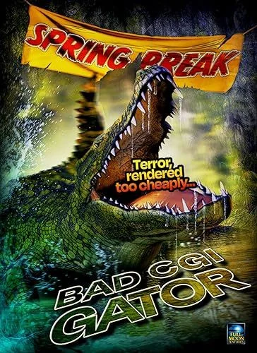 Bad CGI Gator (2023) poszter