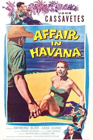 Havannai affér (1957) poszter