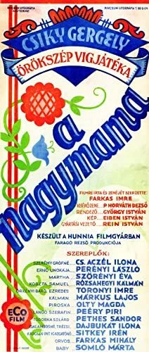 A nagymama (1935) poszter