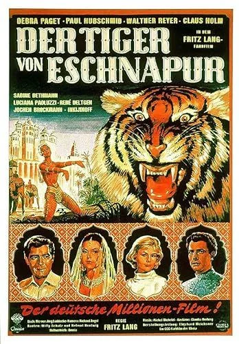 Bengáli tigris (1959) poszter