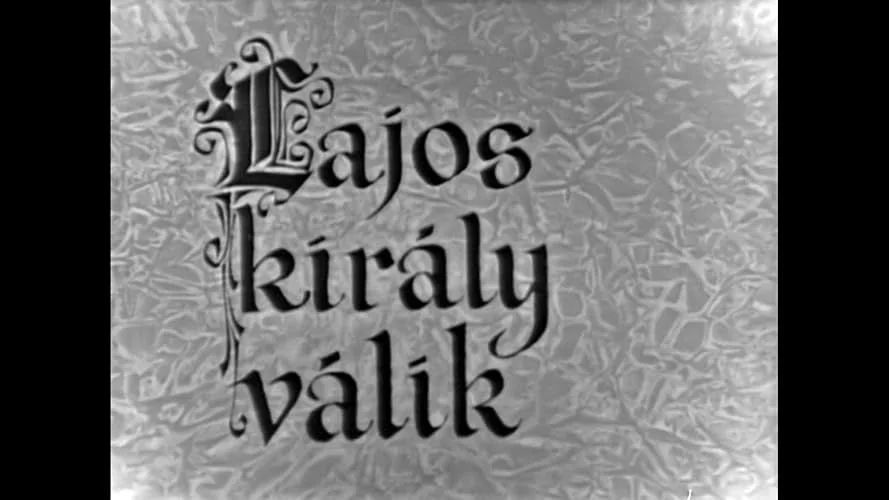 Lajos király válik (1964) poszter