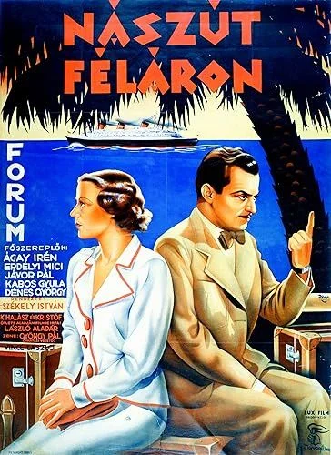 Nászút féláron (1936) poszter