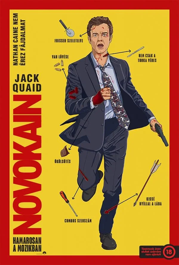 Novokain (2025) poszter