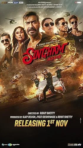 Singham újra (2024) poszter