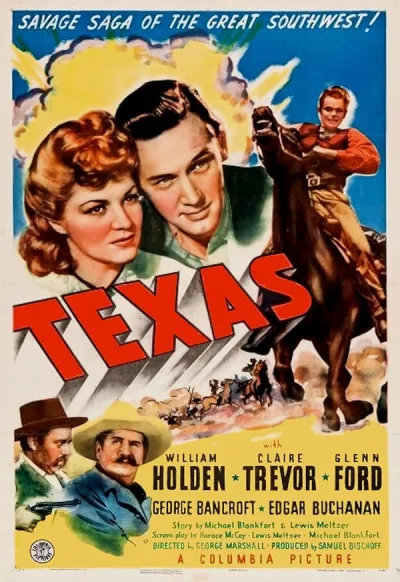 Texas (1941) poszter