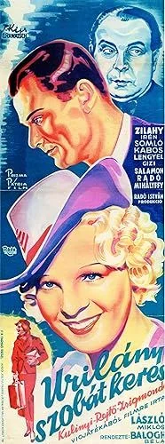 Úrilány szobát keres (1937) poszter