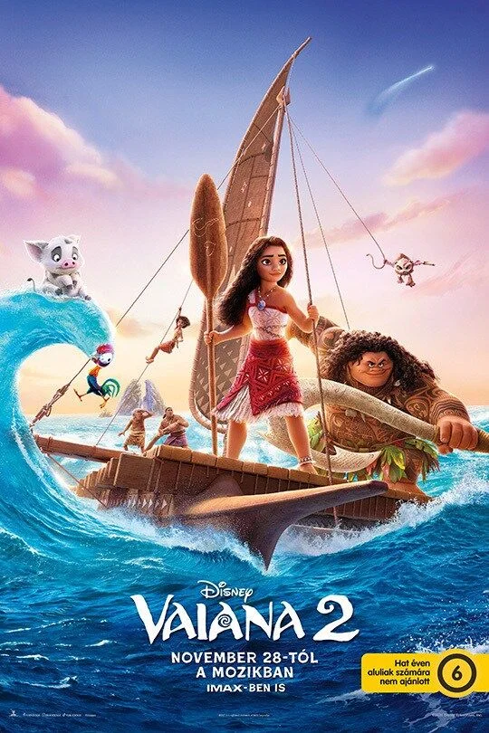 Vaiana 2. (2024) poszter