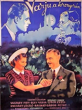 Varjú a toronyórán (1938) poszter