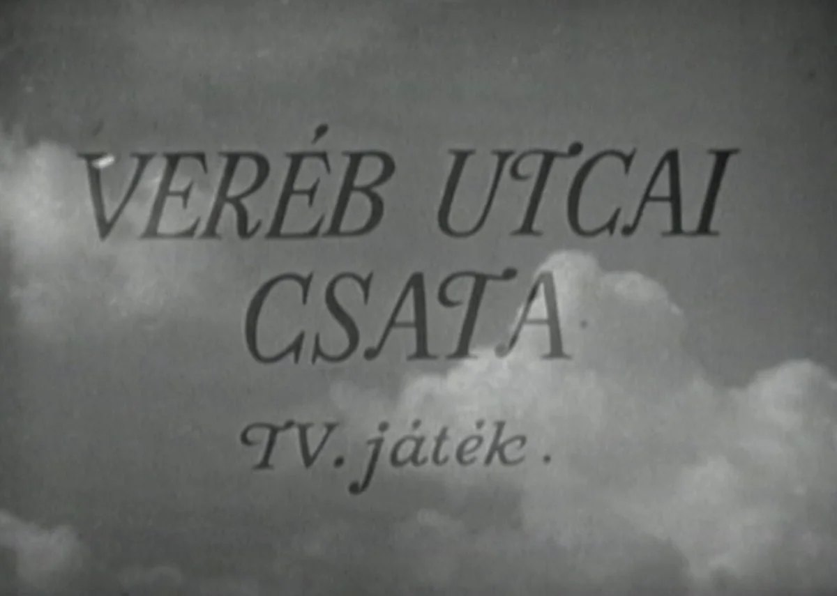 Veréb utcai csata (1959) poszter