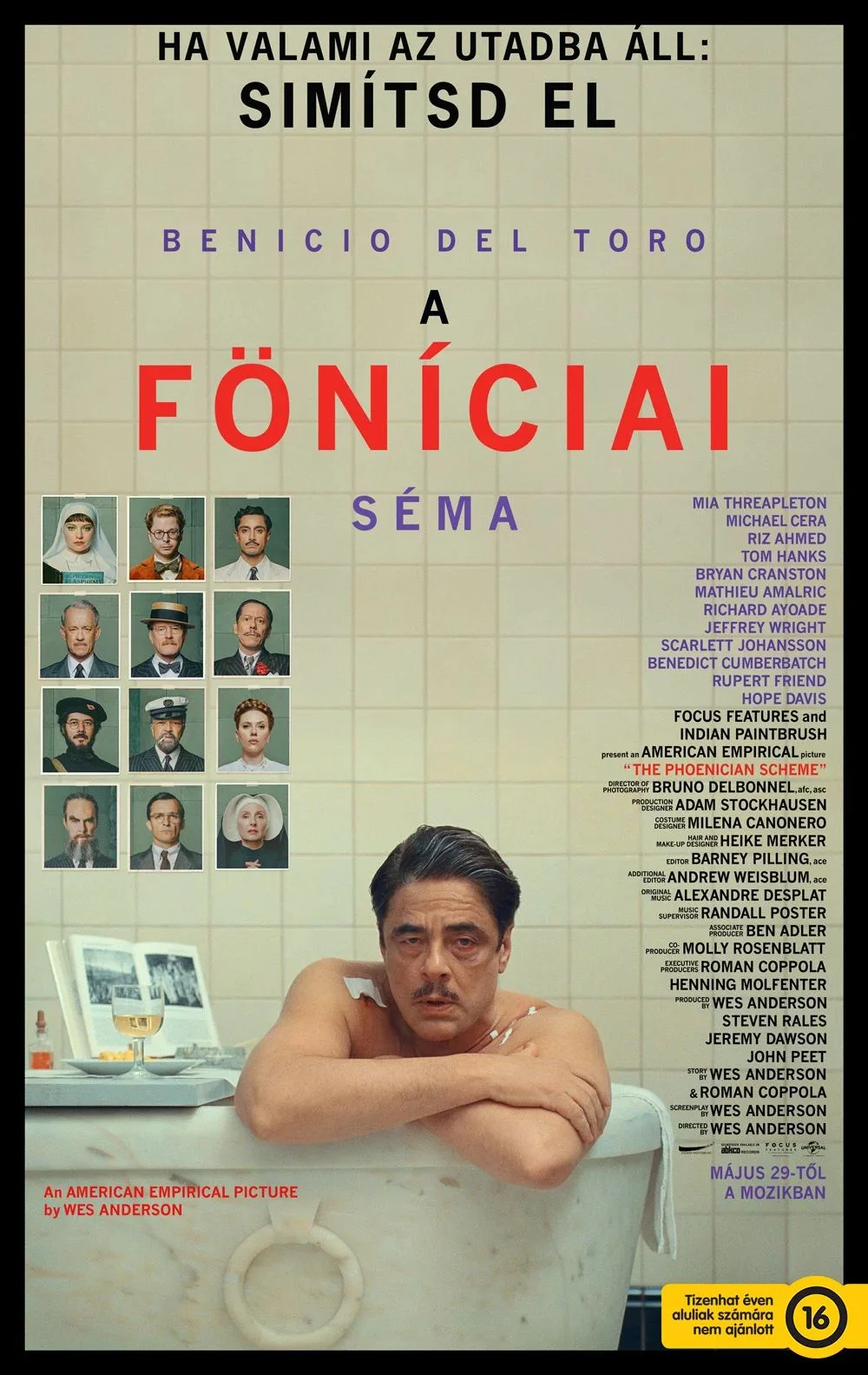 A föníciai séma (2025) poszter