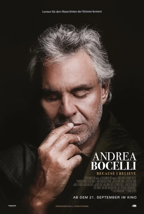 Andrea Bocelli: Because I Believe (2025) poszter