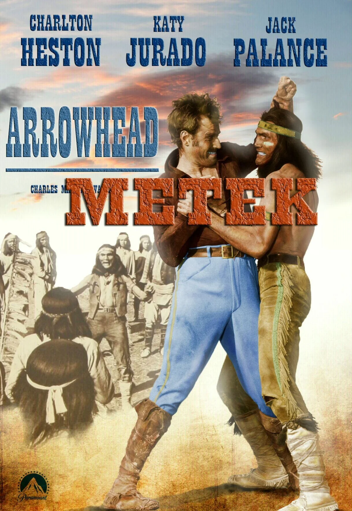 Az apacsok nyila (1953) poszter