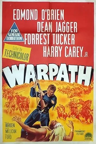 Hadiösvény - Warpath (1951) poszter