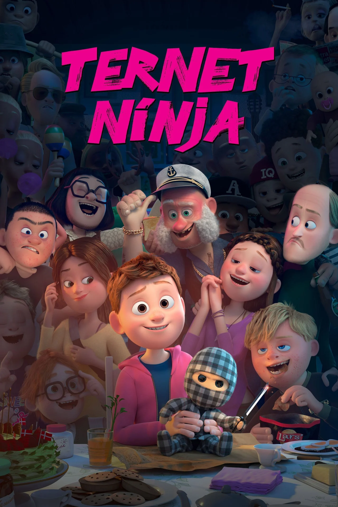 Kockás ninja (2018) poszter