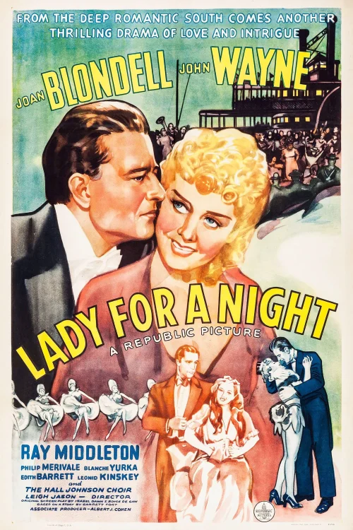Lady for a Night (1942) poszter