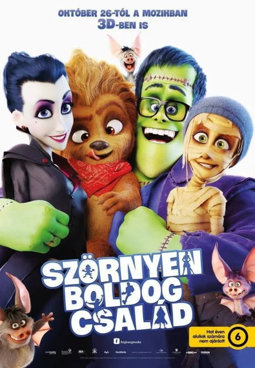 Szörnyen boldog család (2017) poszter