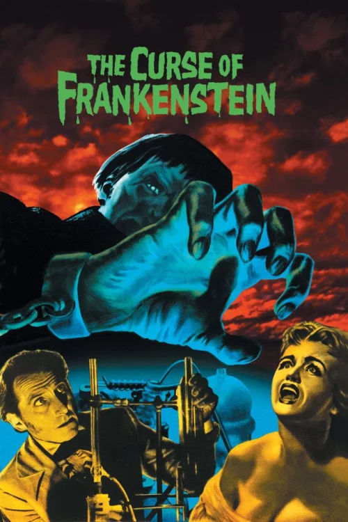 Frankenstein átka (1957) poszter