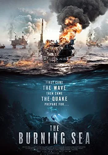 Lángoló tenger (Nordsjøen / The Burning Sea) (2021) poszter