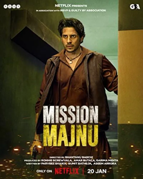 Mission Majnu (2023) poszter