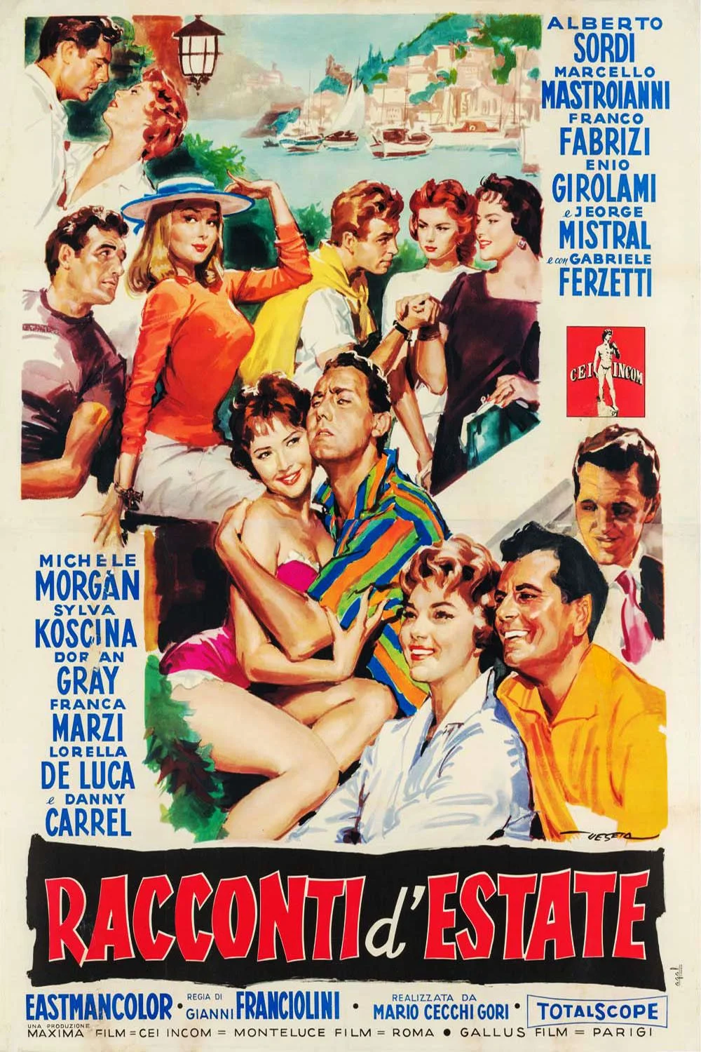 Nyári történetek (1958) poszter