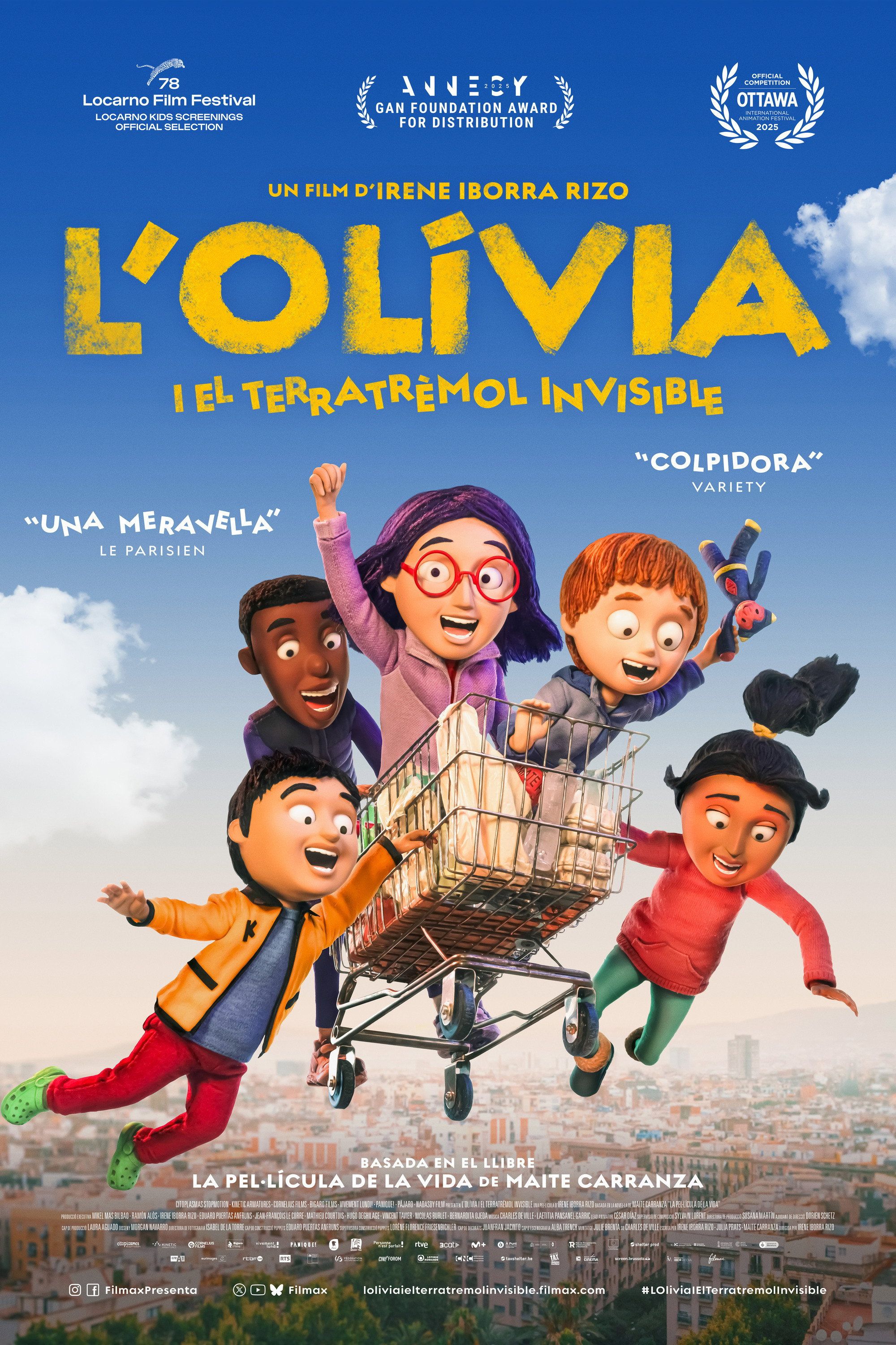 Olivia és a láthatatlan földrengés (2025) poszter