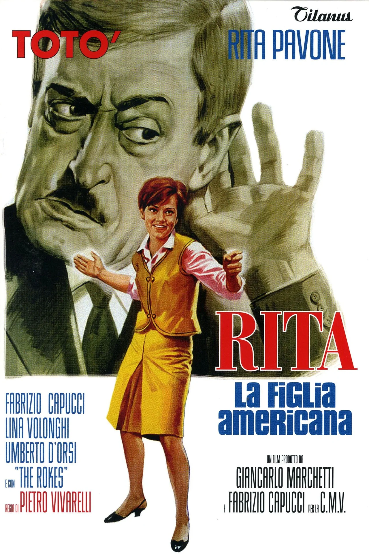 Rita, az amerikai lány (1965) poszter
