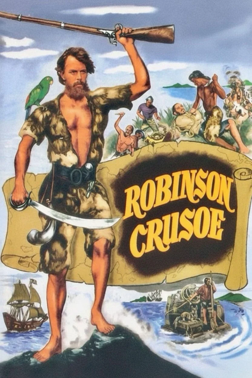 Robinson Crusoe kalandjai (1954) poszter