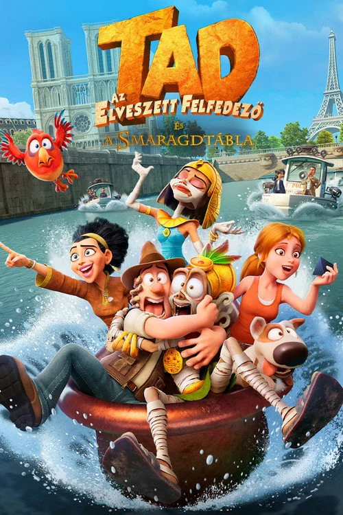 Tad, az elveszett felfedező és a Smaragdtábla (2022) poszter