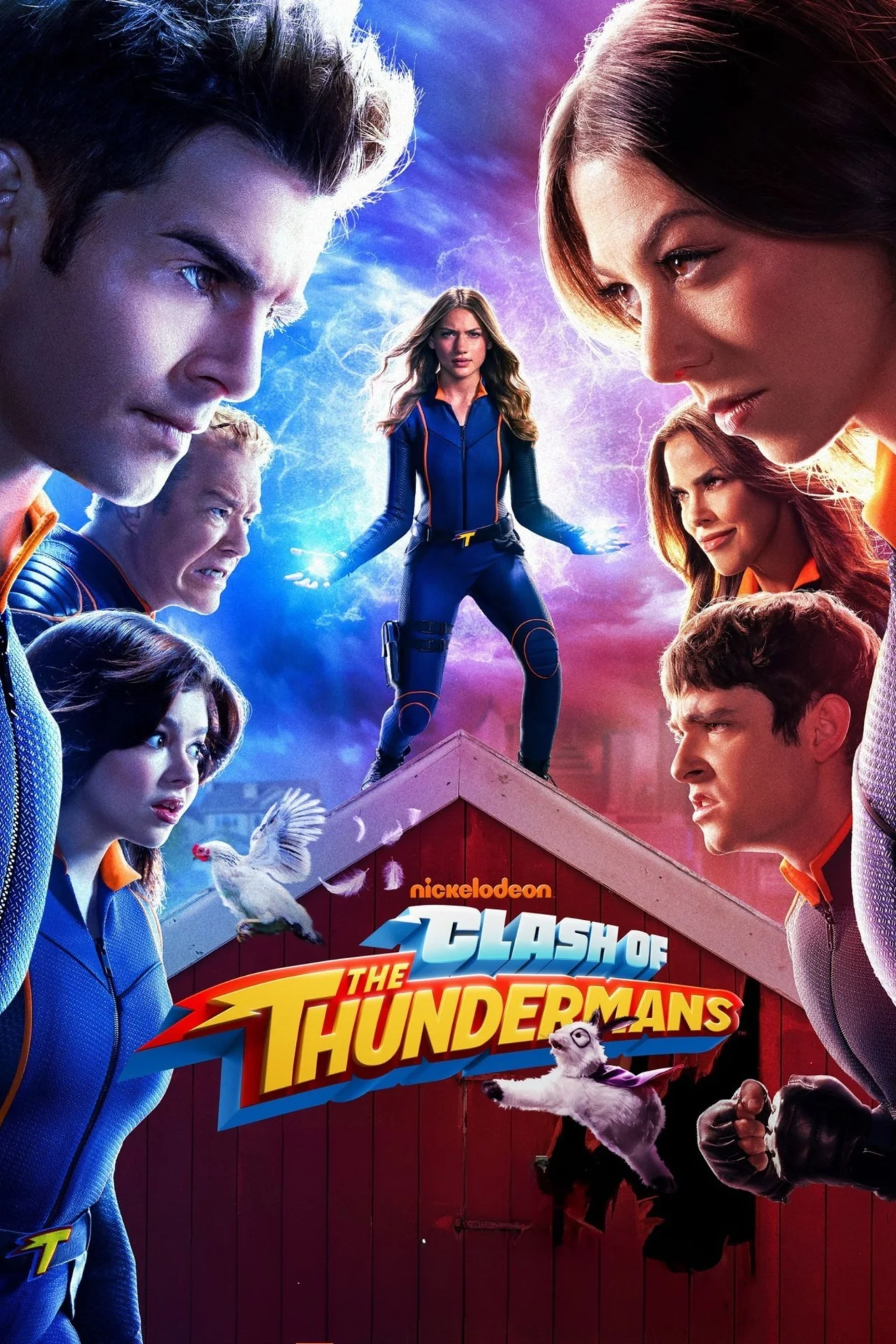 A Thunderman család - Szétszakadás, földindulás (Clash Of The Thundermans) (2026) poszter