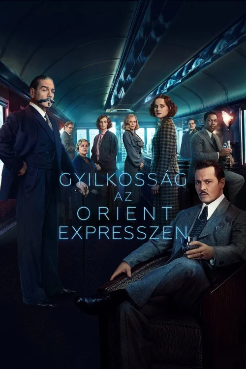 Gyilkosság az Orient expresszen (2017) poszter