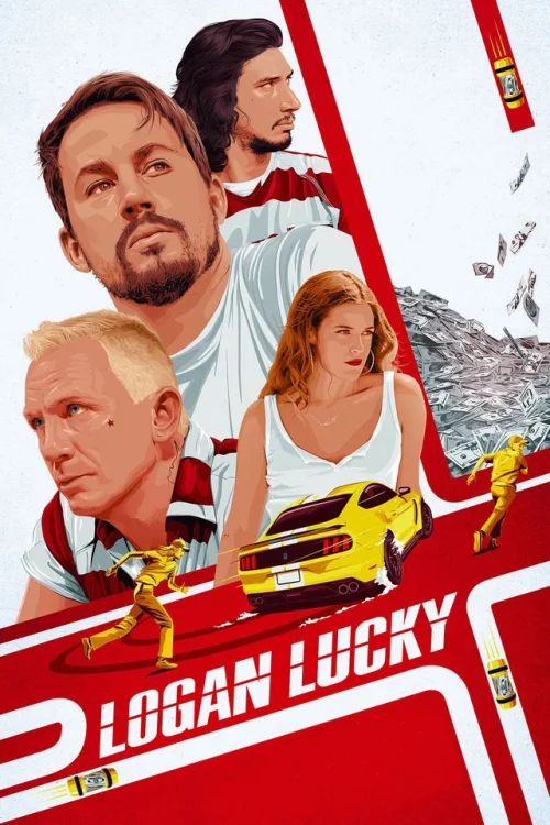 Logan Lucky - A tuti balhé (2017) poszter