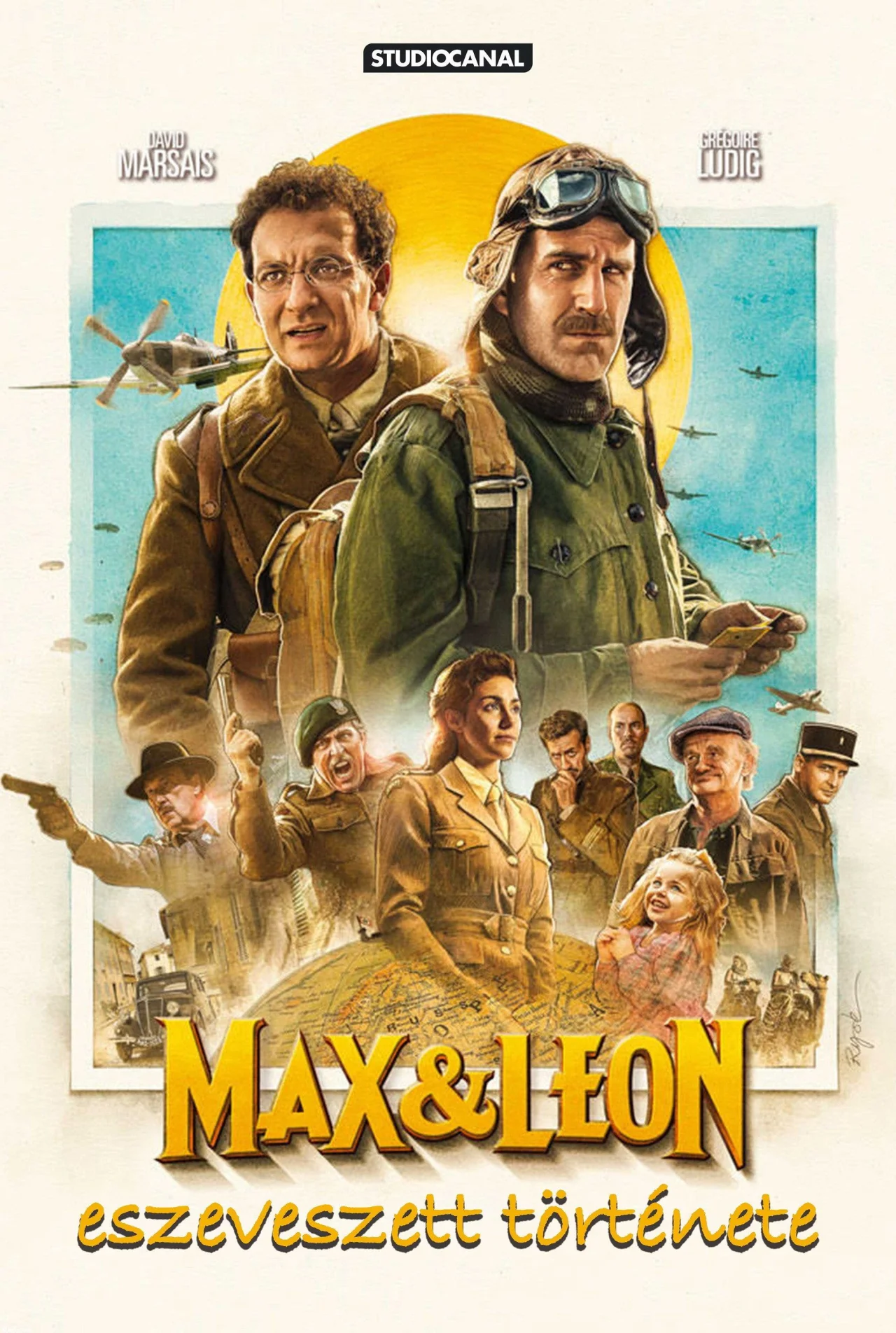 Max és León eszeveszett története (La folle histoire de Max et Léon) (2016) poszter