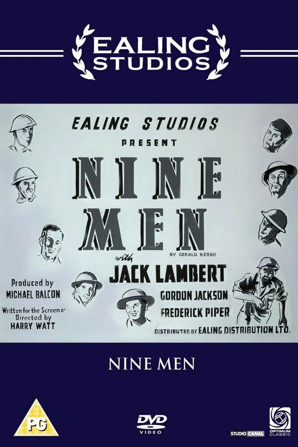 Nine Men (1943) poszter