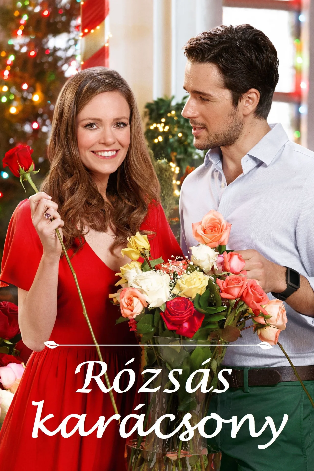 Rózsás karácsony (2017) poszter