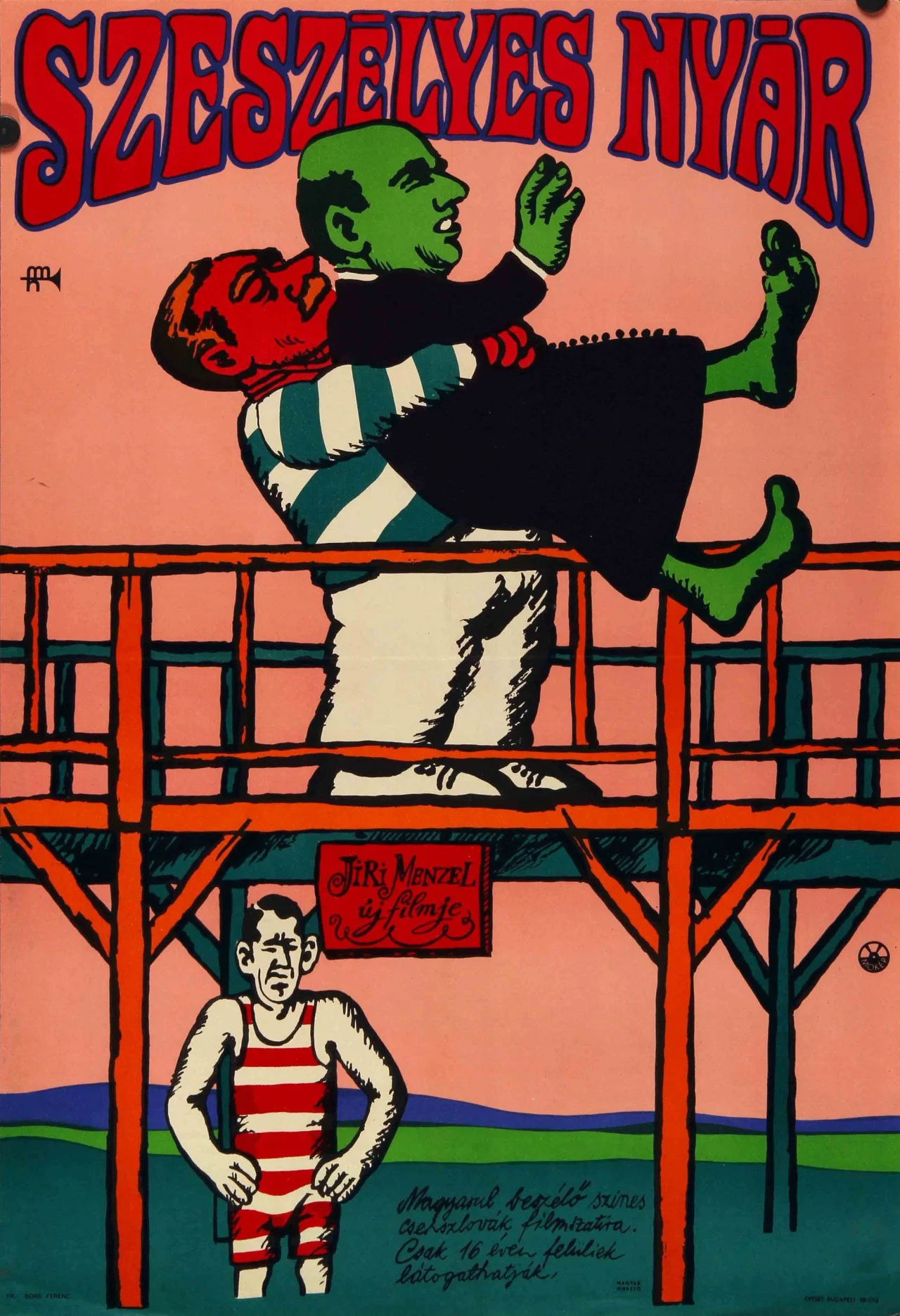 Szeszélyes nyár (1968) poszter