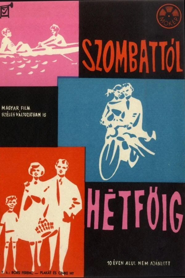 Szombattól hétföig (1959) poszter