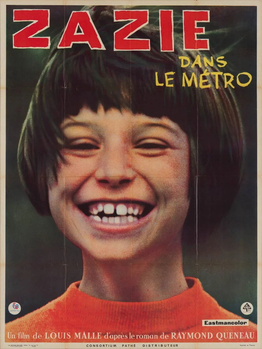 Zazie a metróban (1960) poszter