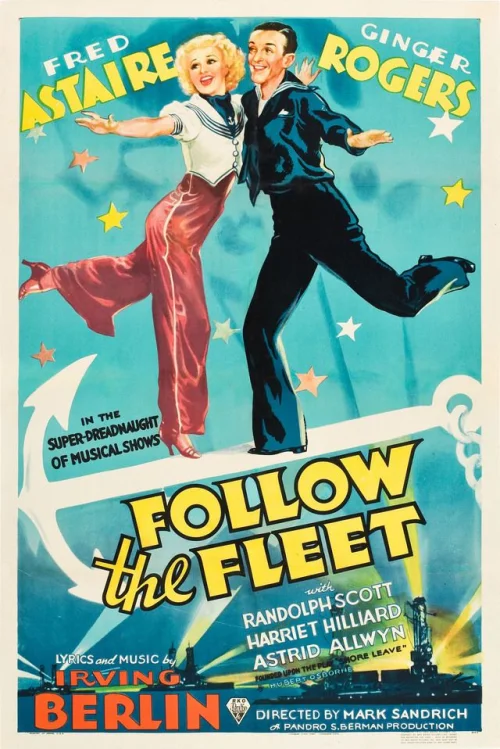 Dalol a flotta (1936) poszter