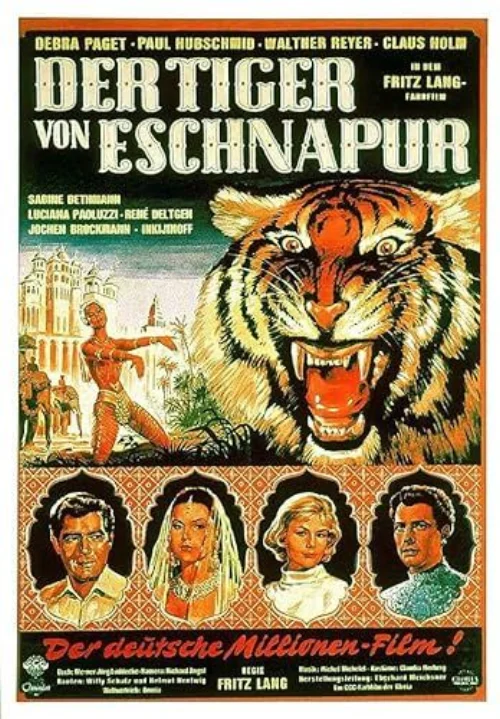 Bengáli tigris (1959) poszter