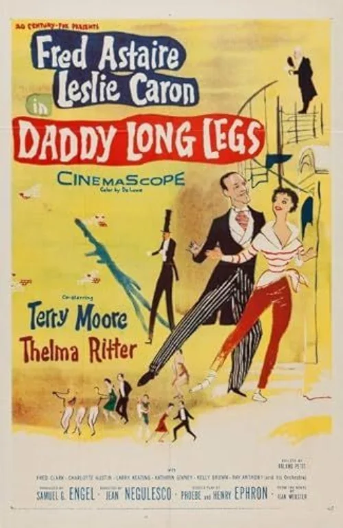 Hosszúláb papa (1955) poszter