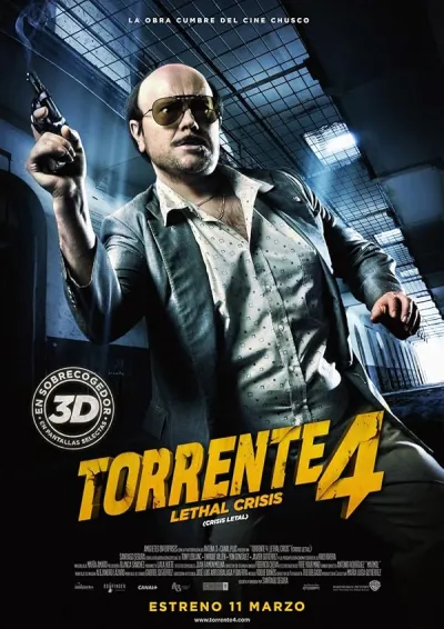 Torrente 4. (2011) poszter