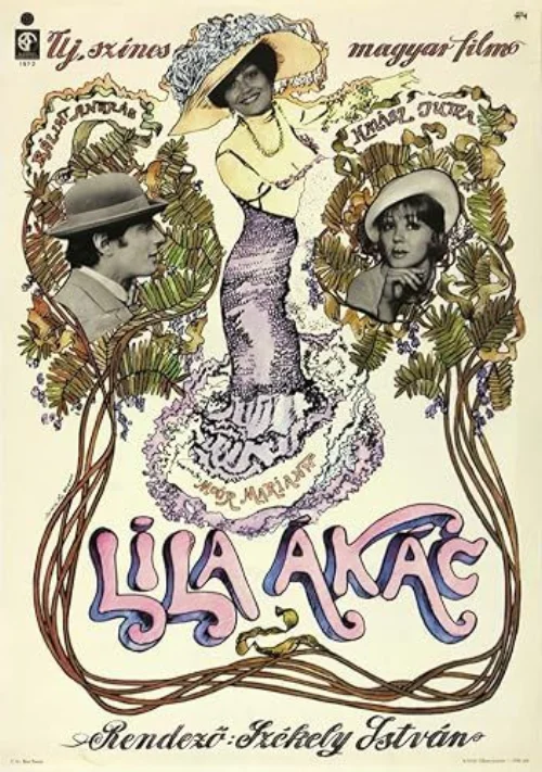Lila ákác (1973) poszter
