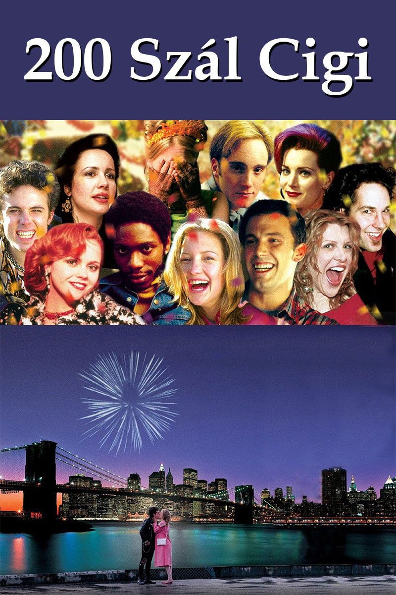 200 szál cigi (1999) poszter