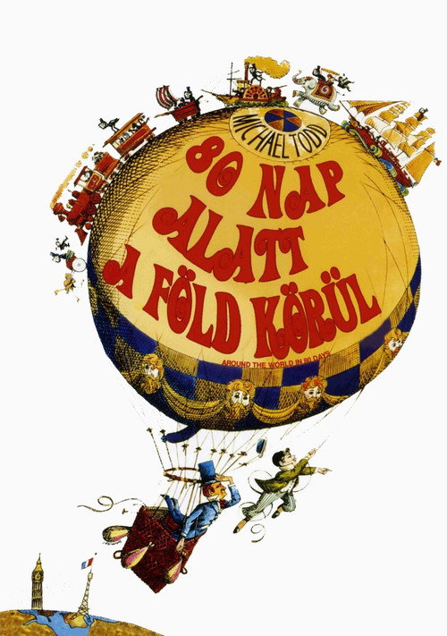 80 nap alatt a Föld körül (1956) poszter
