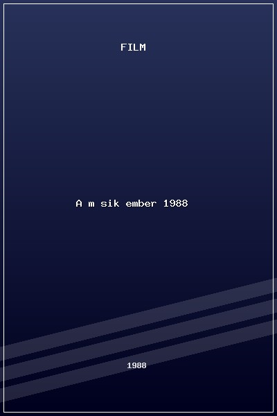 A másik ember (1988) poszter