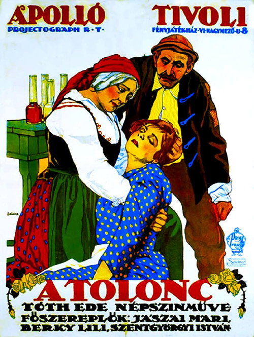 A tolonc (1915) poszter