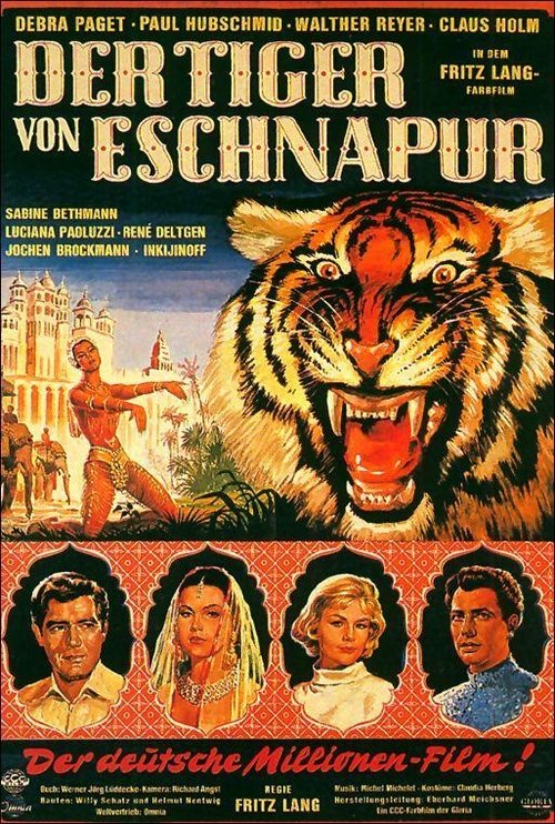 Bengáli tigris (1959) poszter