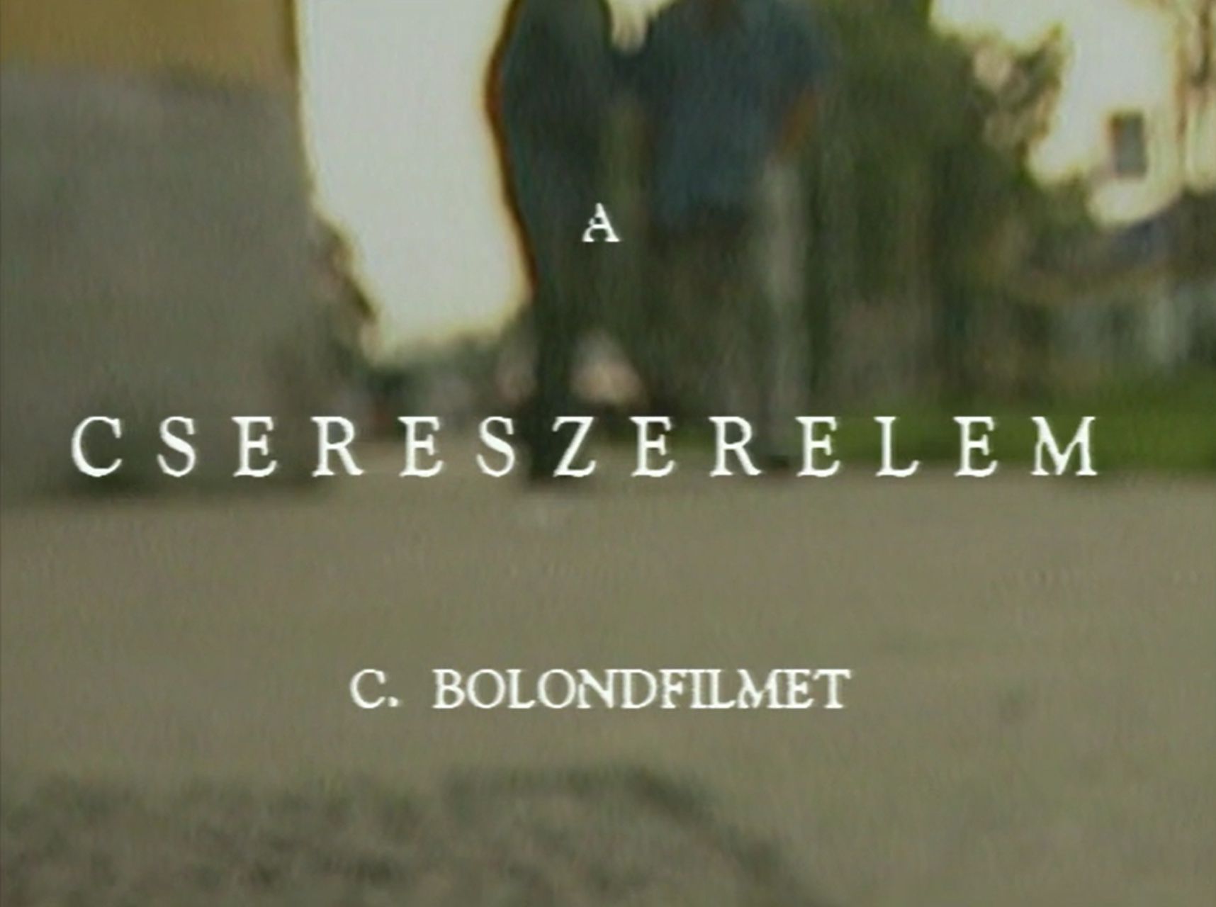 Csereszerelem (1994) poszter