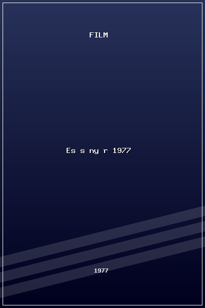 Esős nyár (1977) poszter